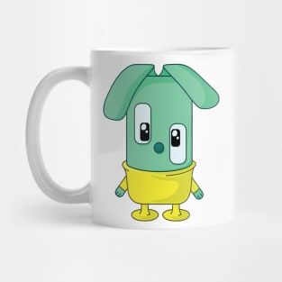 Green Rabbit Mug